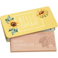 Milchschokolade von Munz in Geschenkdose «Hello Sunshine»