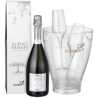 Prosecco Albino Armani DOC (75 cl), incl. ice bucket and two sparkling wine flutes